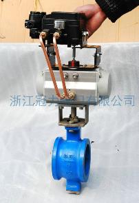 氣動(dòng)V型調(diào)節(jié)球閥能為工業(yè)干什么？