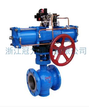 法蘭式V型球閥節(jié)流、控流