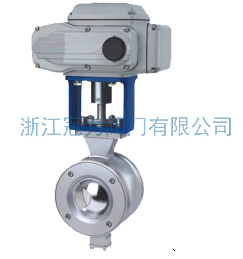 電動V型球閥是用于哪些的，有什么特點？